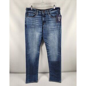 Prps Le Sabre Jeans Men 34x33 Blue Slim Straight Leg Japanese Denim NWT